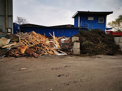 Grün- und Altholzrecycling